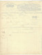 PNEUS PNEUMATIQUES 1902 RARE ENTETE CONTINENTAL CAOUTCHOUC GUTTAPERCHA CIE J. LOESER PARIS Pour Bagros à Triel V.HIST. - 1900 – 1949