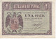 BILLETE DE BURGOS DE 1 PTA DEL 30 ABRIL 1938 SERIE D EN CALIDAD MBC (VF)  (BANKNOTE) - 1-2 Peseten