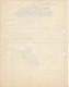 1949 ENTETE DISTILLERIE Delort Fondée En 1854 à Saint Flour Cantal Pour Charbonnel à Paulhac Haute Loire V.HISTORIQUE - 1900 – 1949