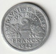 2 Francs état Français 1943B+ 1944C+ 1944B - 2 Francs