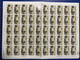 REPUBLIC OF CHINA/TAIWAN "MADAME CHIANG KAI-SHEK'S LANDSCAPE PAINTING STAMPS" SET OF 10, IN FOLDED SHEET OF 50 SETS - Lots & Serien