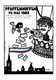 CPM (67) PFAFFENNOFFEN Carte Salon Bourse 1989 Aérostation Montgolfière Chat Cat Tirage Limité Illustrateur LARDIE - Bourses & Salons De Collections