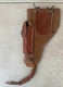 LEATHER HOLSTER ETUI UNKNOWN ARMY MANUFACTURER Maybe For A Small COLT Pistol 1907 - Armes Neutralisées