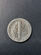 ONE DIME .     1944 - 1916-1945: Mercury (kwik)