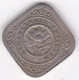 Antilles Néerlandaises, 5 Cents 1962, Juliana, Copper-Nickel. KM# 6 - Antilles Néerlandaises