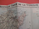 Carte Routiére Ancienne / TUNISIE/ Carte 140 TARIDE/Pour Le Grand Tourisme Det Les Croisiéres/1956    PGC466 - Tourism Brochures