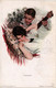 PC ARTIST SIGNED, HARRISON FISHER, SERENADE, Vintage Postcard (b45184) - Fisher, Harrison