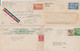 C UBA - 1933/1943 - 4 ENVELOPPES De HAVANA => USA - Lettres & Documents