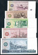 G.D.R. = R.D.A. P27-31  5,10,20,50,100 DM 1971-75    SET     UNC. - Otros & Sin Clasificación