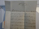 BN1  PORTUGAL BELLE LETTRE  RR  1842  PORTO A ALHANDRA +TAXE 40 BLEUE  +AFFRANCH. BLEU INTERESSANT++ + - ...-1853 Préphilatélie