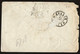 ENVELOPPE 30c LEOPOLD / BRUXELLES POUR PARIS / 25 NOV 1869 / LSC - 1869-1883 Léopold II