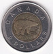 Canada 2 Dollars 1996 Ours Polaire ,Elizabeth II , Bimétallique , KM# 270 - Canada