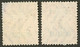 JAPAN 日本 1929 Yt: JP 205-206 Tazawa, 30-50sen, Hirohito, Used - NOT HINGED - Gebruikt