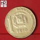 DOMINICANA REPUBLIC 1 PESO 1992 -    KM# 80,2 - (Nº52999) - Dominicaanse Republiek