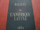 THÉATRE MARIGNY - BALLETS DE L'AMÉRIQUE LATINE De Joaquin Perez Fernandez (24 Pages) - Programme