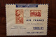 1947 AOF Sénégal France Cover Air Mail 1er Courrier Dakar Paris Par Constellation 1st Flight - Cartas & Documentos