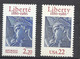 France N° 2421 Et USA  N°1672  émission Conjointe Statue De La Liberté   Neufs  * *     B/TB   Voir Scans  Soldé ! ! ! - Unused Stamps