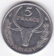 Madagascar 5 Francs 1967 , En Acier , KM# 10 - Madagaskar