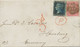 GB 1859, QV 4d Rose-carmin Together With 2d Blue Pl.8 (HD) With LONDON Numeral "12" On Very Fine Cover To HAMBURG - Cartas & Documentos