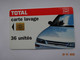 CARTE A PUCE CHIP CARD  CARTE LAVAGE AUTO TOTAL 36 UNITES - Car Wash