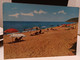 Cartolina Teulada Provincia Sud Sardegna ,spiaggia , Ombrelloni - Cagliari