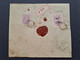 Iran Persia Registered Letter From Borazdjan To Schiraz With Clear Postmark And Registration Label - Iran