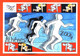 CPM GF JEUX OLYMPIQUES ATHENES 2004 " LA COURSE " ILLUSTREE PAR GINOUX DUVIVIER FESTICART ENGHEIN LES BAINS - 800 EX - Athlétisme