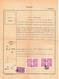 Turkey & Ottoman Empire -  Fiscal / Revenue & Rare Document With Stamps - 147 - Covers & Documents