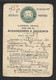 Portugal Timbre Fiscal Fixe 30$ Licence De Briquet 1939 Stamped Revenue Lighter License - Brieven En Documenten