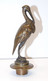 *SUPERBE ETOUFFOIR BOUGIE BRONZE OISEAU HERON BELLE PATINE BRUNE COLLECTION  E - Kronleuchter, Kandelaber & Kerzenhalter