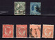 Delcampe - QUEENSLAND 8 Timbres Oblitérés Dont Railways - Gebraucht