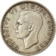 Monnaie, Grande-Bretagne, George VI, Florin, Two Shillings, 1942, TTB, Argent - J. 1 Florin / 2 Shillings