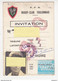 Au Plus Rapide Toulon Var Rugby FFR Rugby Club Toulonnais Invitation Tribune Lafontan Année 1969-1970 - Rugby