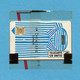 ( 5872 ) - CACHAREL - 120.U - ( F 33 ) - SC4ob - *** NSB *** - Point Bleu Dans Fond De Puce - - 1988