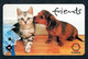 Singapore Old Transport Subway Train Bus Ticket Card Transitlink Used Friends Cat Dog - Mondo