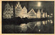 Publicité Chocolat Martougin - Gand - Illumination Du Quai Aux Herbes - Canal - Carte Postale Ancienne - Reclame