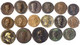 17 Bronzemünzen Des 1. Jh. N. Chr. Augustus, Germanicus, Claudius, Galba Sesterz, Vespasian Sesterz (Iudaea Capta), Titu - Altri & Non Classificati