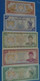 BHUTAN , P 14a 15a 16b 17b 18b , 1 - 100 Ngultrum , ND 1985/1992 , AU UNC, 5 Notes - Bhutan