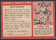 RARE !! 3D TRADING CARD - 1952 - TARZAN'S SAVAGE FURY  USA - RARES CARTES DE COLLECTION EN 3 D - SCENE 10 FOOD NEEDED - Andere & Zonder Classificatie