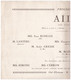 PROGRAMME-"LE PROBLEME DE LA VIE CHERE AU TEMPS DE MONNA VANNA"  GUIDE....ALLEZ-VOUS-EN, MANGEZ!...  6 Juin 1929 - Programmes