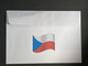 (1 Oø 43) Czech Republic Elect New President - With UN Czech Republic Flag Stamp - Petr Pavel - Other & Unclassified