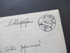 3.Reich 1943 Feldpost 2.WK Böhmen Und Mähren Stempel Budweis Mit Dienststempel Und Inhalt! - Covers & Documents