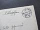3.Reich 1943 Feldpost 2.WK Böhmen Und Mähren Stempel Budweis Mit Dienststempel Und Inhalt! - Lettres & Documents