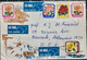 NEW ZEALAND 1976, ILLUSTRATE SOUVENIR, COVER USED TO USA, CHAIR CABLE, BUILDING, ROSE FLOWER  5 STAMP - Storia Postale