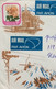 NEW ZEALAND 1976, ILLUSTRATE SOUVENIR, COVER USED TO USA, CHAIR CABLE, BUILDING, ROSE FLOWER  5 STAMP - Covers & Documents