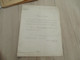 Pièce Signée COMTE DE LABORDES Palais Archives De L'Empire 1862 Correspondances De Napoléon 1er Envoi De Livre.... - Autres & Non Classés