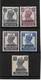 BAHRAIN 1942 - 1945 VALUES TO 8a BETWEEN SG 38 AND SG 49 MOUNTED MINT Cat £41 - Bahreïn (...-1965)