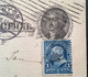 NEW YORK 1897 Machine Cancel + Killer H.s  RARE TWO PMK COMBINATION Postal Stationery+1c Sc 264>Nyon VD Schweiz (USA US - Covers & Documents