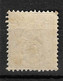 Switzerland 1881, 25C, Mi 36, MNH - Ungebraucht