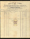 1893 Documento Comercial FABRICA De GRAVATAS E Vinho Porto, LOJA Rua Dos Capelistas LISBOA. Selo Fiscal 20 Reis PORTUGAL - Briefe U. Dokumente